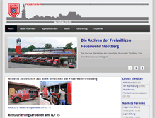 Tablet Screenshot of feuerwehr-trostberg.de